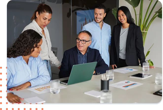 Collaborative team at KWPMC Midwest providing property management administrative support and professional association management services in Chicago.