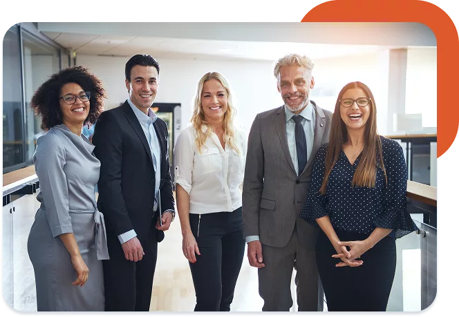 Diverse team of property management professionals at KWPMC Midwest, highlighting career opportunities and company culture in Chicago.