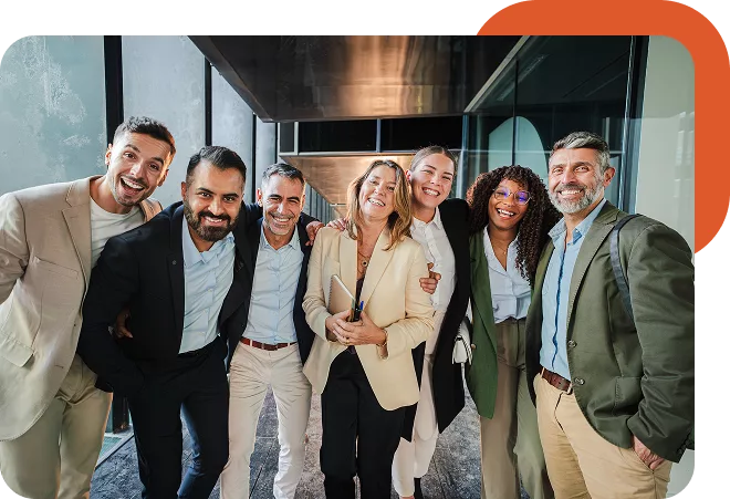 The diverse and professional team at KWPMC Midwest, highlighting property management careers and expert association management in Chicago.